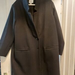 Old Navy Black Overcoat
